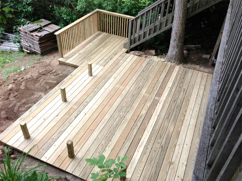 Deck Almost Finished